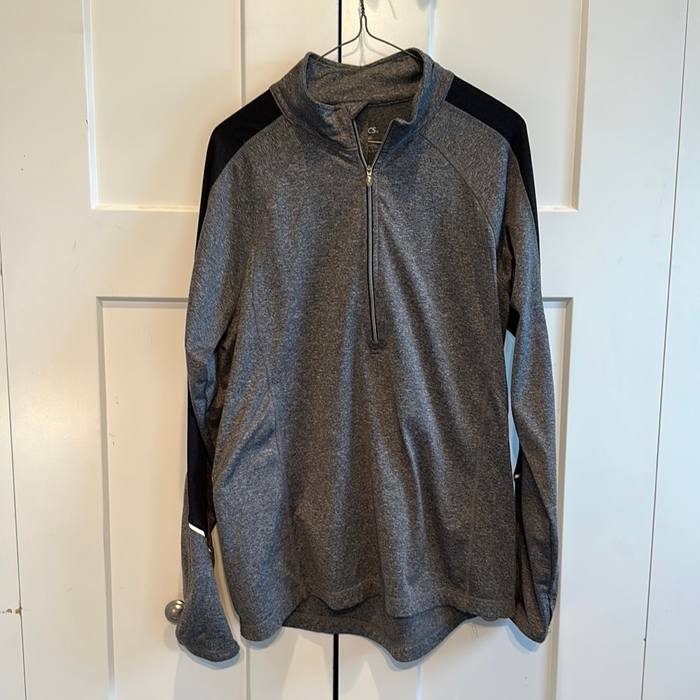 Asics Quarter Zip athletic sweater.